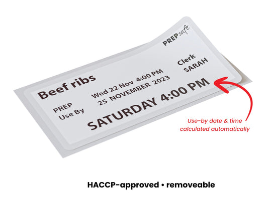 Prepsafe Labelling Date Food Safety Labeling | HACCP Approved | PREPsafe | Australia – PREPsafe ...